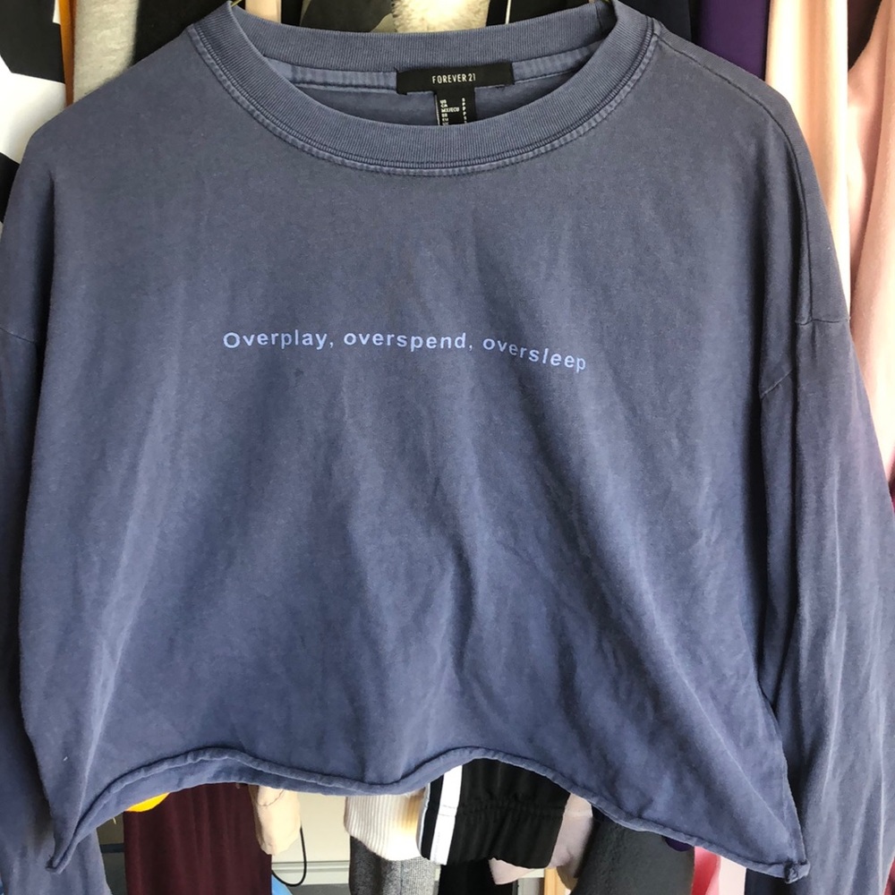 Crop Tee long sleeve